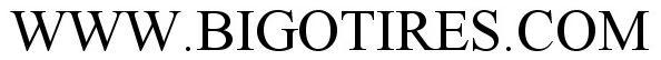 Trademark Logo WWW.BIGOTIRES.COM