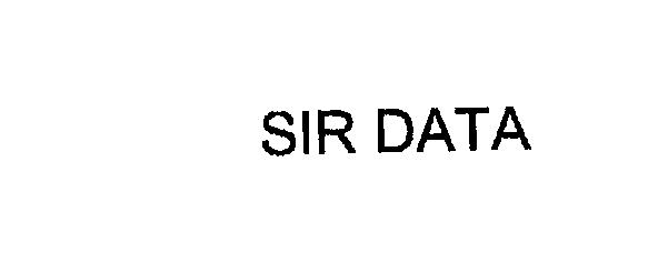  SIR DATA