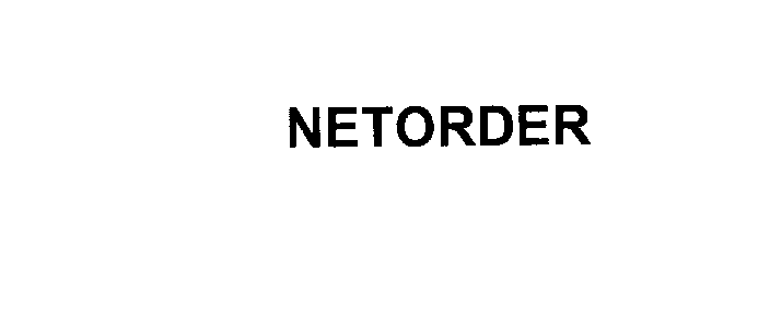 Trademark Logo NETORDER