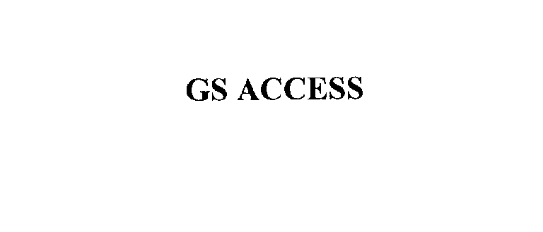  GS ACCESS