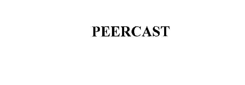 Trademark Logo PEERCAST