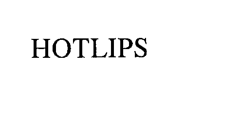 Trademark Logo HOTLIPS