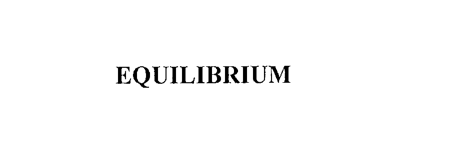 Trademark Logo EQUILIBRIUM