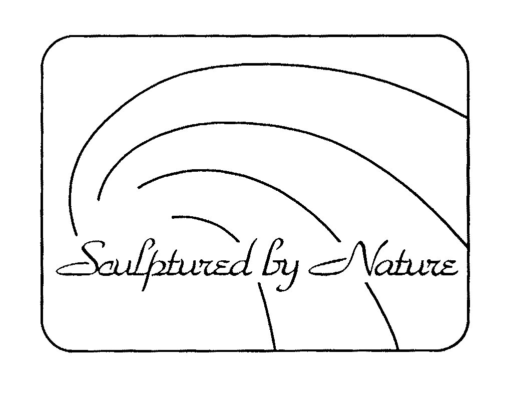 Trademark Logo SCULPTURED BY NATURE