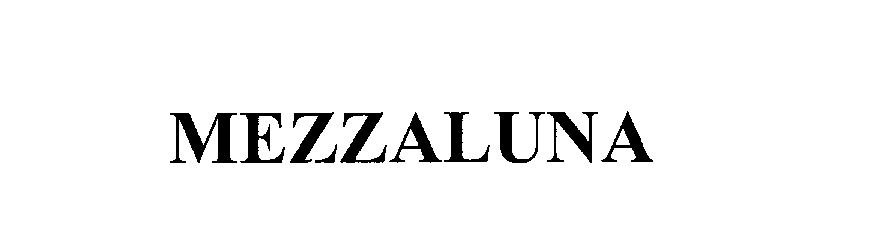 MEZZALUNA