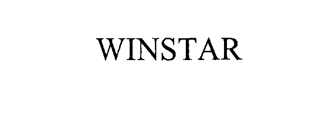 Trademark Logo WINSTAR