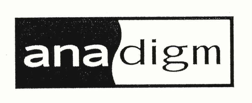 Trademark Logo ANADIGM