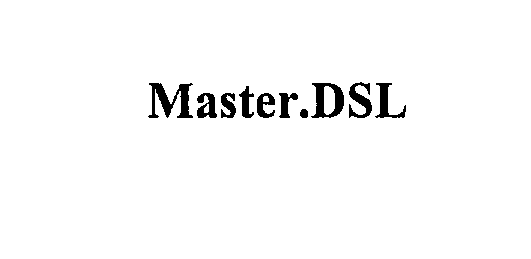 Trademark Logo MASTER.DSL