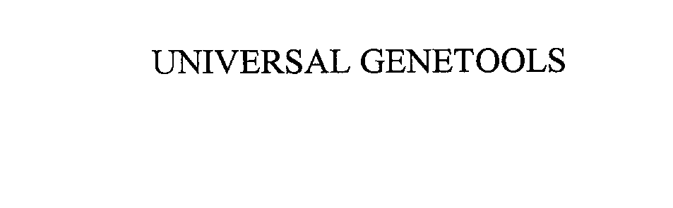  UNIVERSAL GENETOOLS