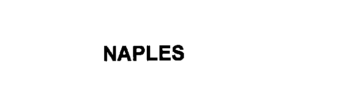 Trademark Logo NAPLES