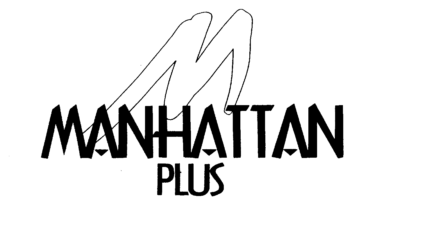 Trademark Logo M MANHATTAN PLUS