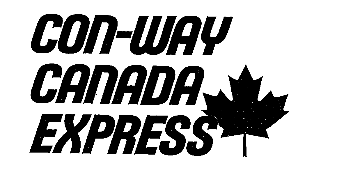  CON-WAY CANADA EXPRESS