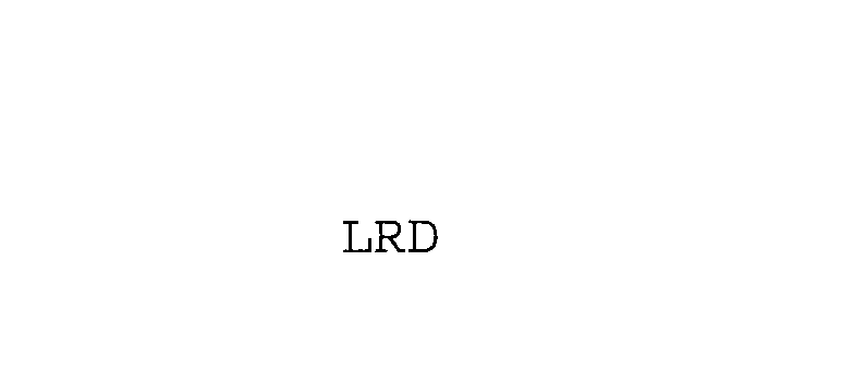 Trademark Logo LRD