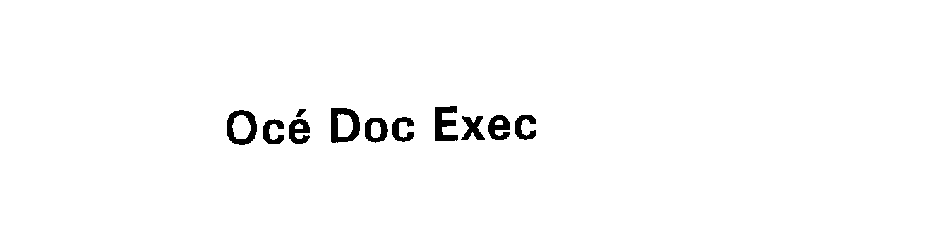  OCE DOC EXEC