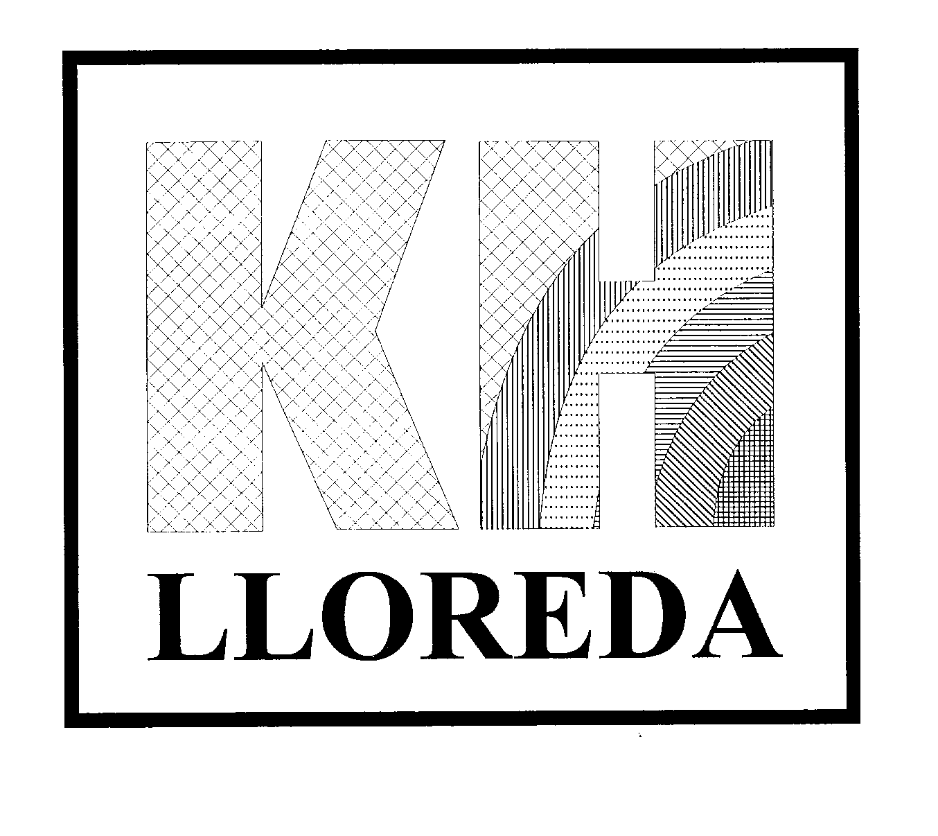 Trademark Logo KH LLOREDA