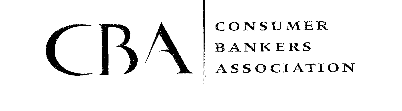 Trademark Logo CBA CONSUMER BANKERS ASSOCIATION