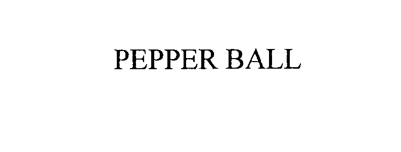  PEPPER BALL