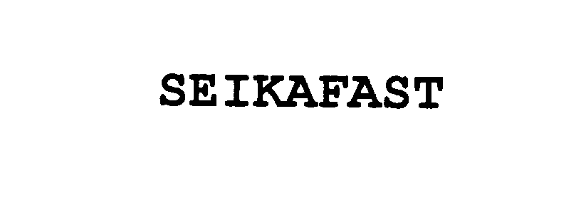  SEIKAFAST