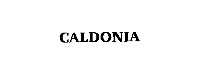 Trademark Logo CALDONIA