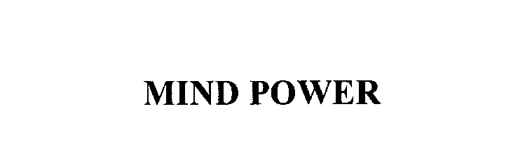 Trademark Logo MIND POWER