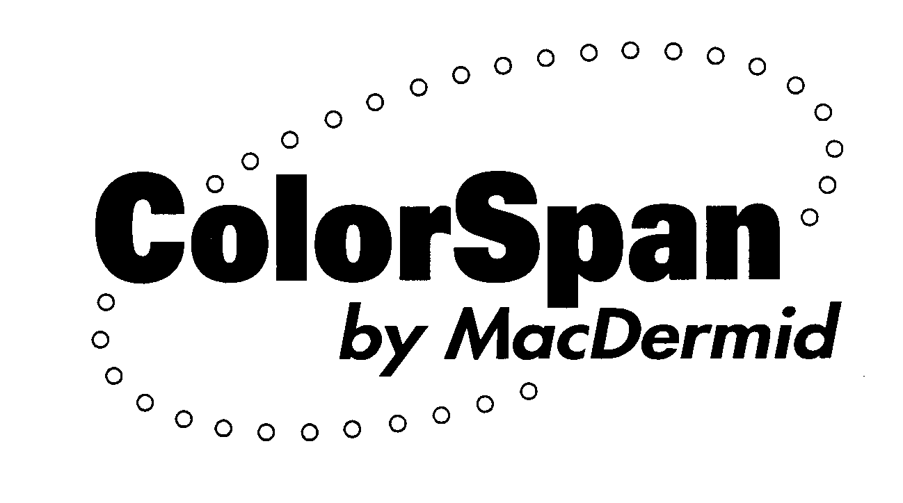 Trademark Logo COLORSPAN BY MACDERMID