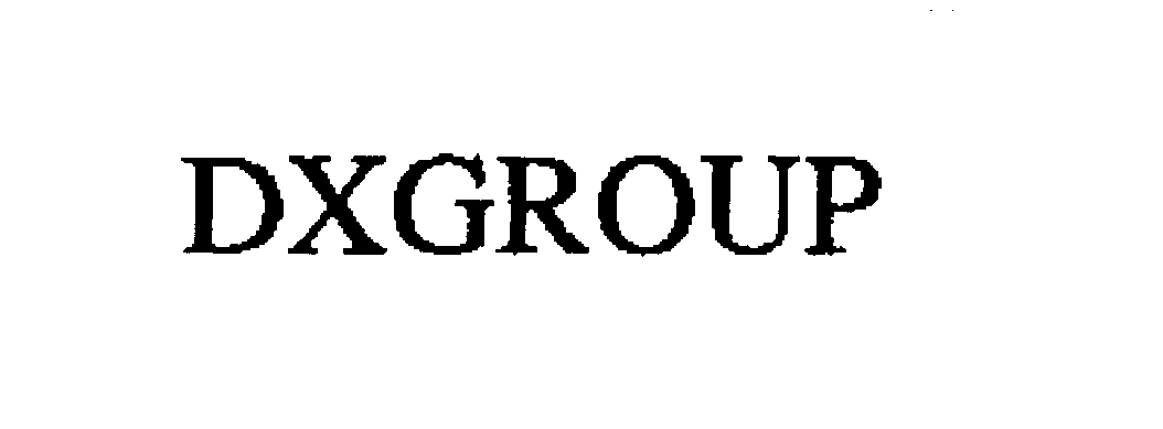 Trademark Logo DXGROUP