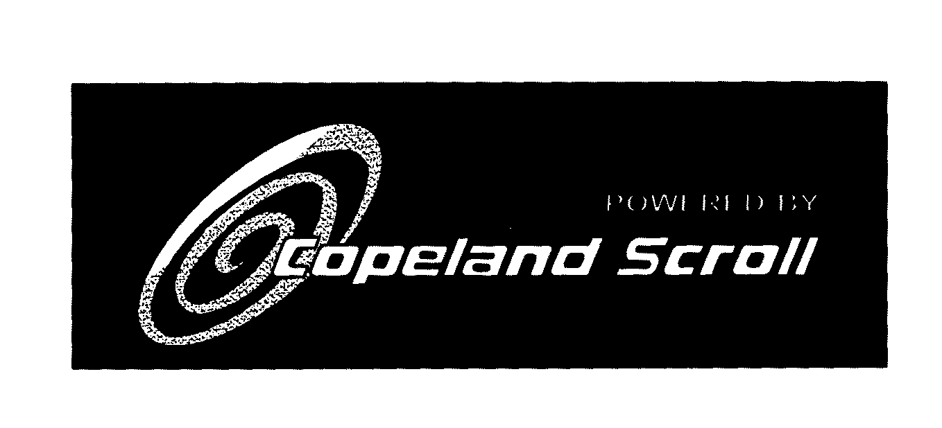  POWERED BY COPELAND SCROLL
