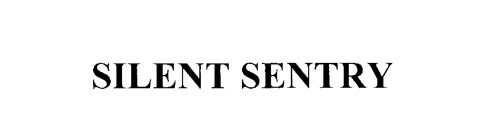 Trademark Logo SILENT SENTRY
