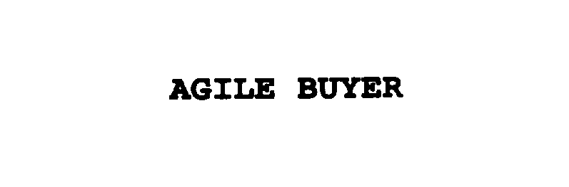  AGILE BUYER