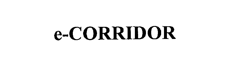 Trademark Logo E-CORRIDOR