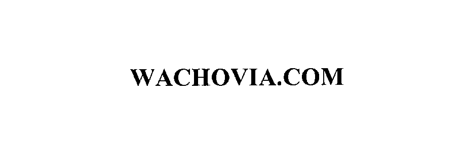  WACHOVIA.COM