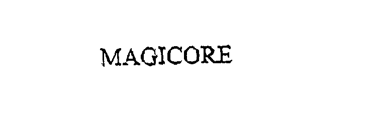 Trademark Logo MAGICORE