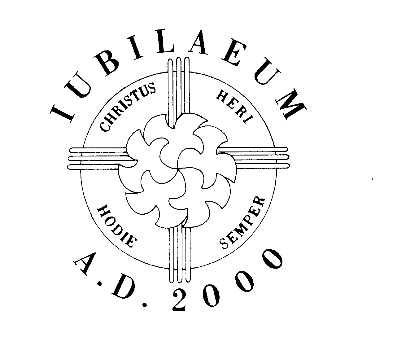 Trademark Logo IUBILAEUM A.D. 2000 CHRISTUS HERI HODIE SEMPER