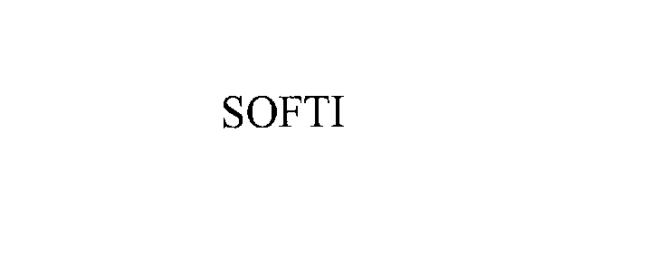 Trademark Logo SOFTI