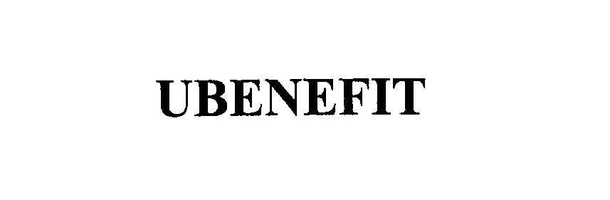 Trademark Logo UBENEFIT
