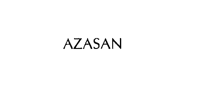 Trademark Logo AZASAN