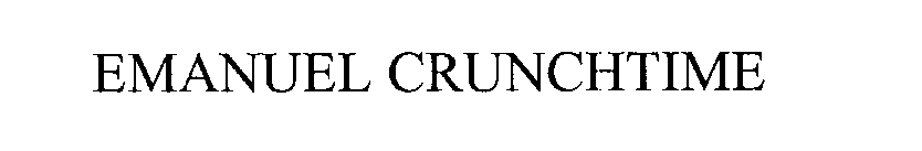 Trademark Logo EMANUEL CRUNCHTIME