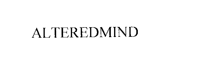 Trademark Logo ALTEREDMIND