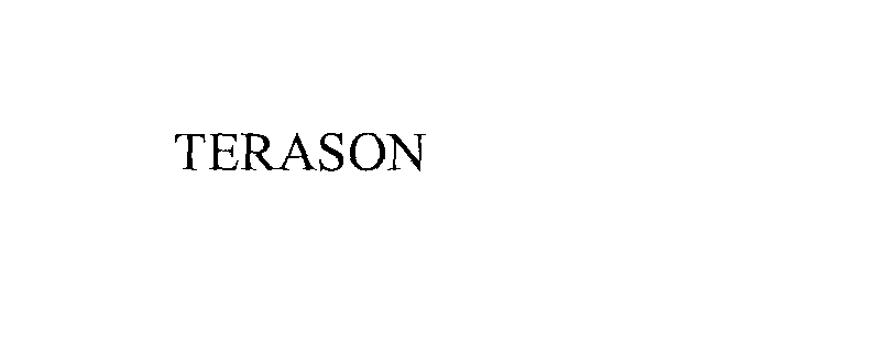 Trademark Logo TERASON