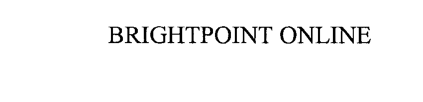  BRIGHTPOINT ONLINE