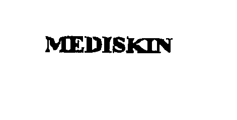 Trademark Logo MEDISKIN