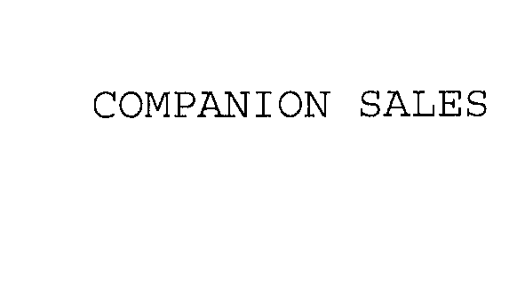  COMPANION SALES