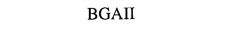 Trademark Logo BGAII