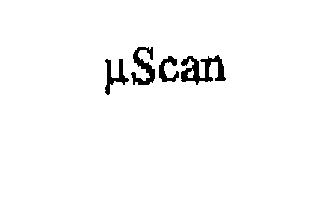 Trademark Logo µSCAN