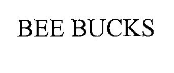 Trademark Logo BEE BUCKS