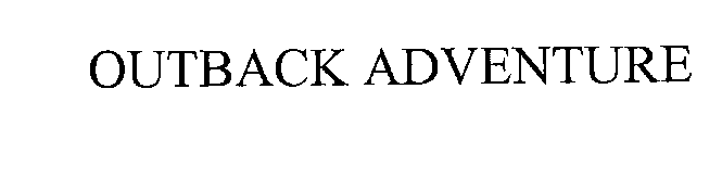 Trademark Logo OUTBACK ADVENTURE