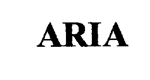 Trademark Logo ARIA