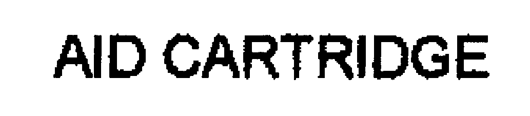 Trademark Logo AID CARTRIDGE