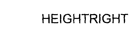  HEIGHTRIGHT