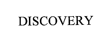 Trademark Logo DISCOVERY